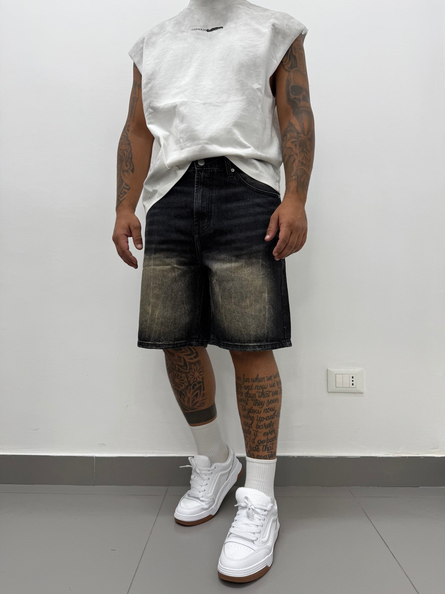 Bermuda "DARK SABBIATO" Denim