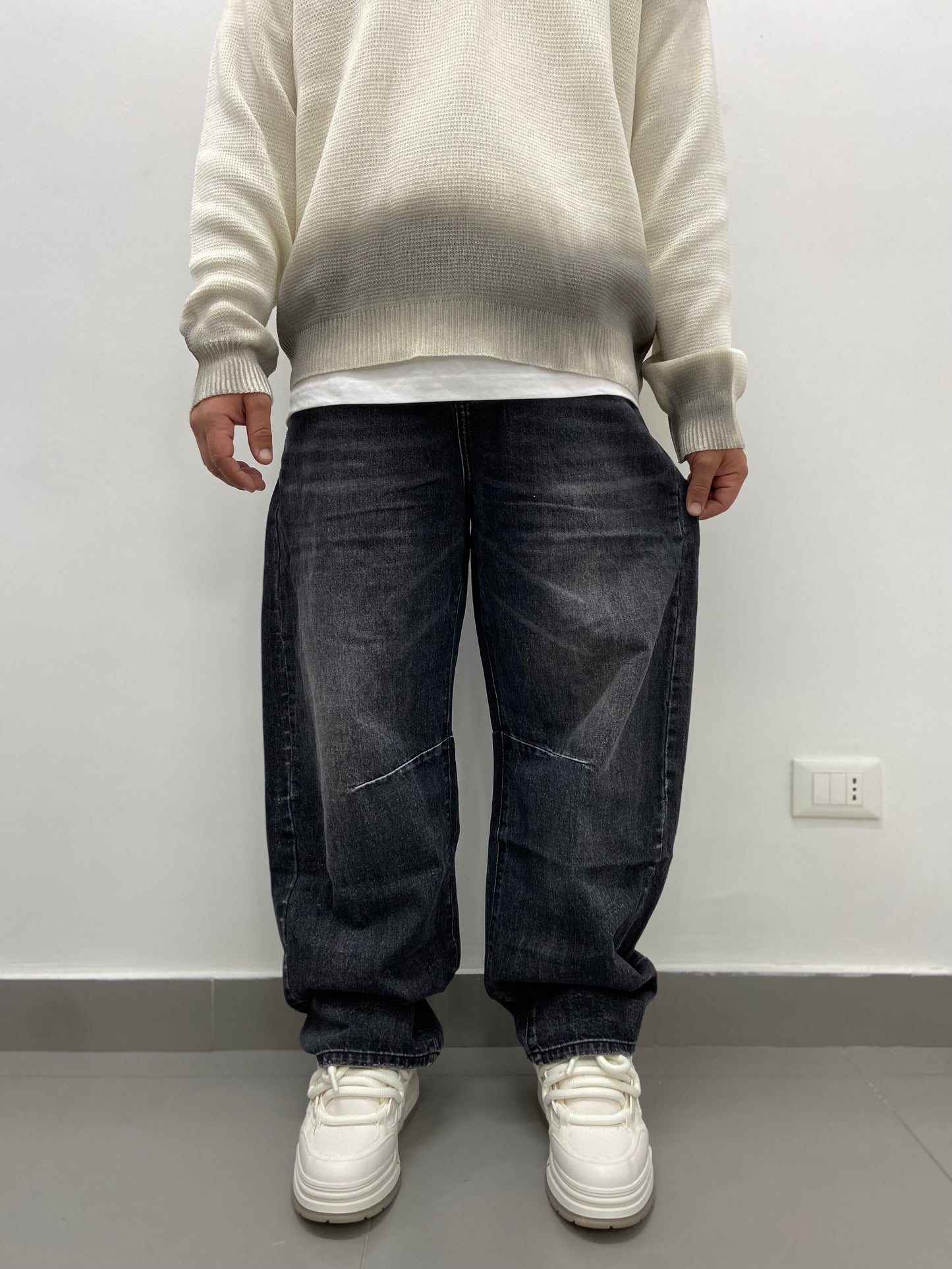 Jeans "BALLON" Grey