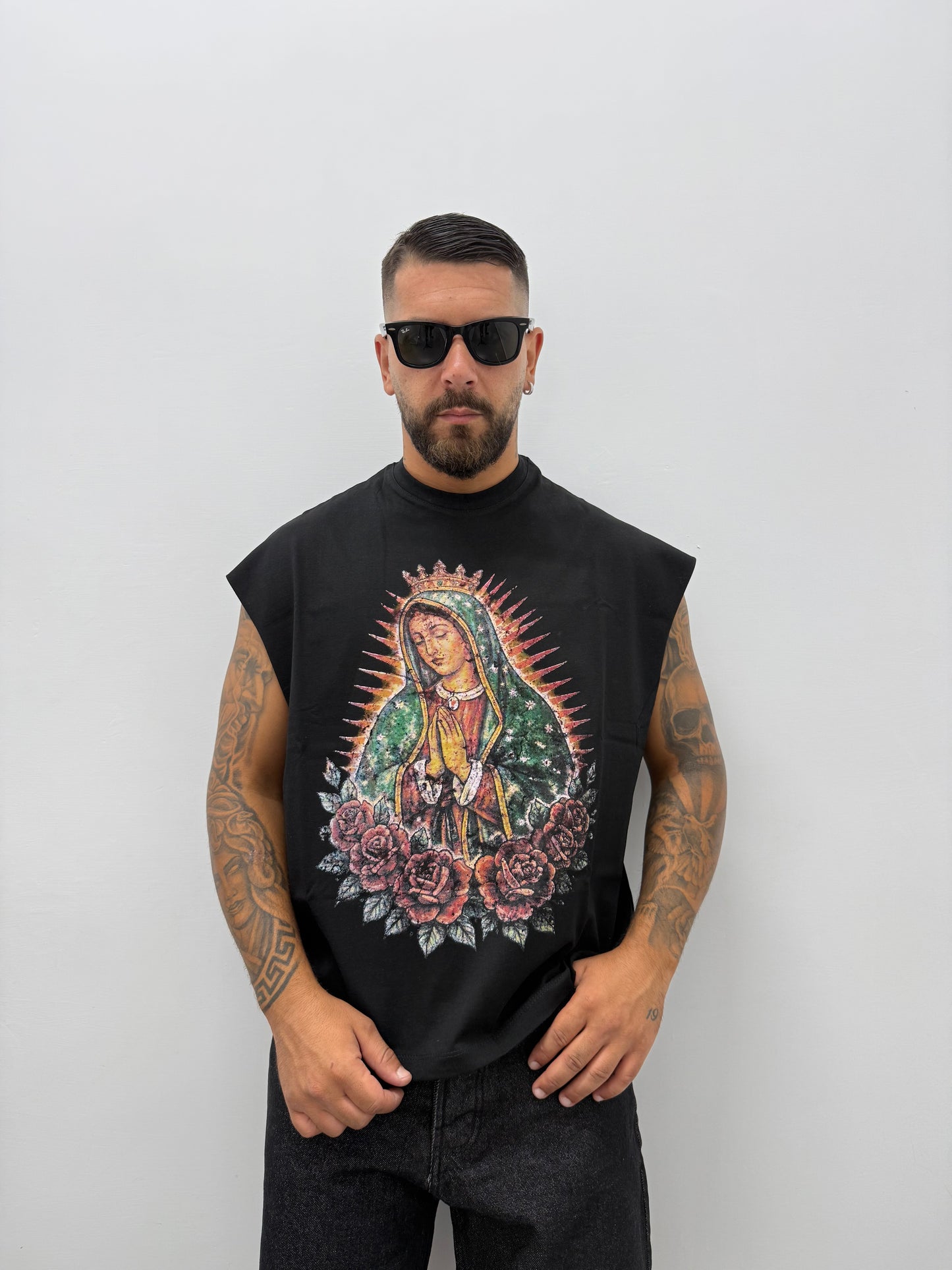 T-Shirt Smanicata "GUADALUPE"