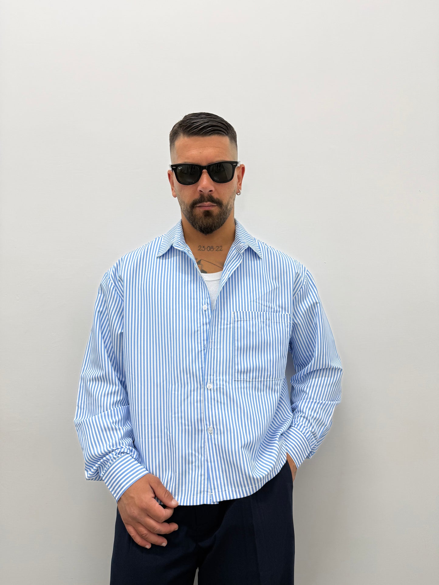 Camicia "AMALFI" rigata