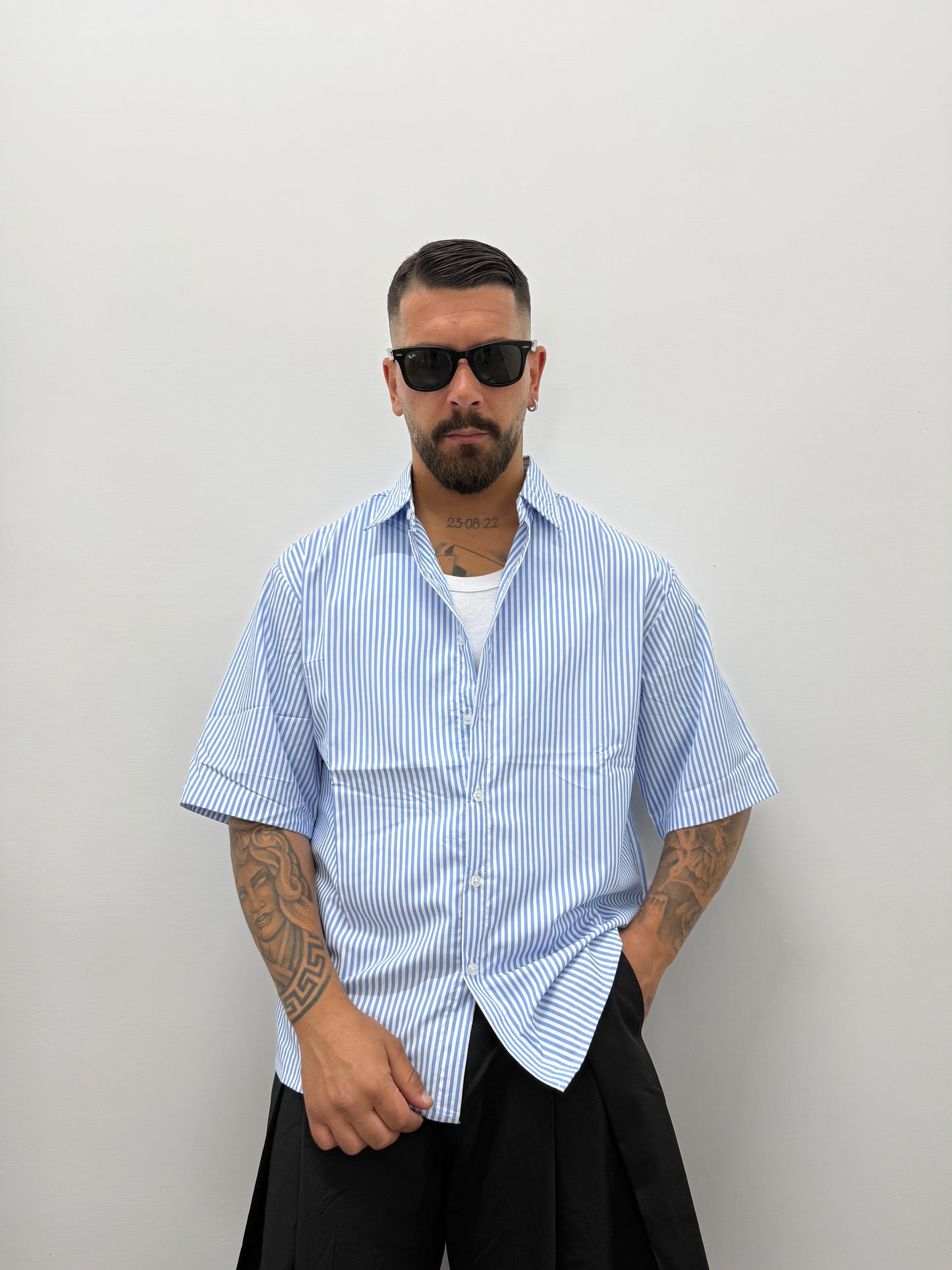 Camicia "BASIC" rigata