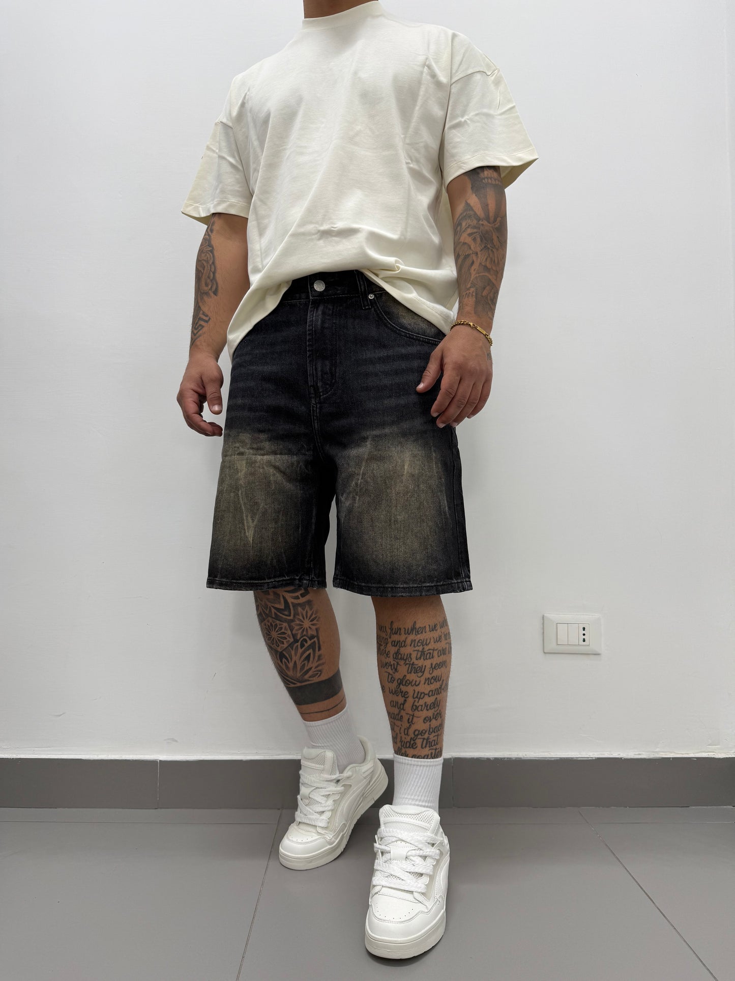 Bermuda "DARK SABBIATO" Denim