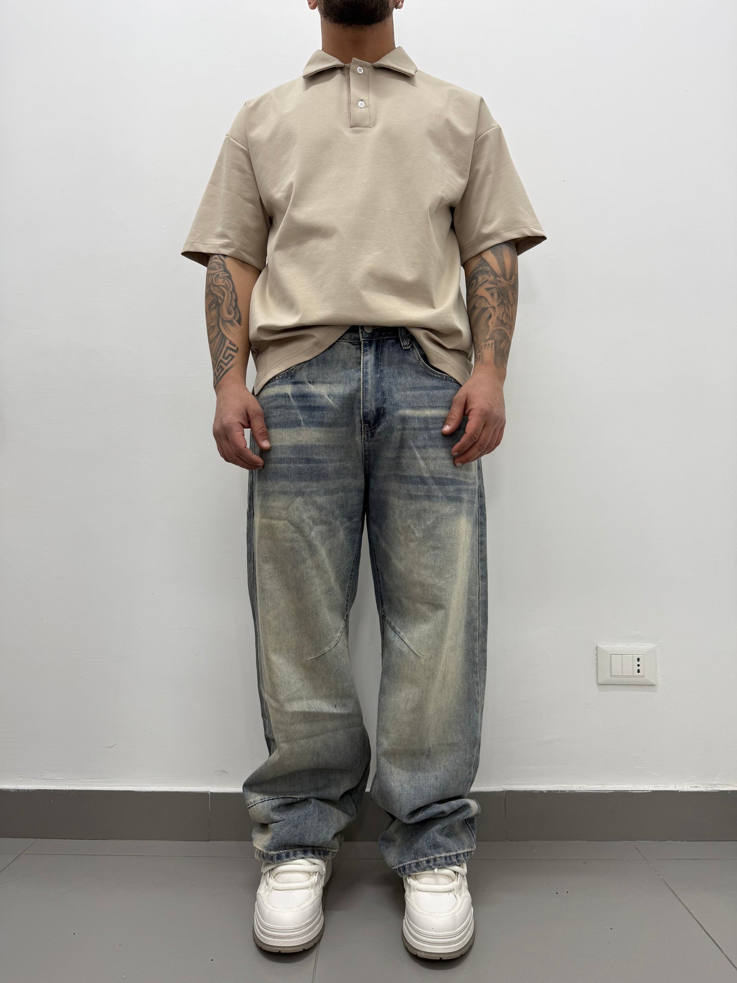 Baggy Chiaro Sabbiato