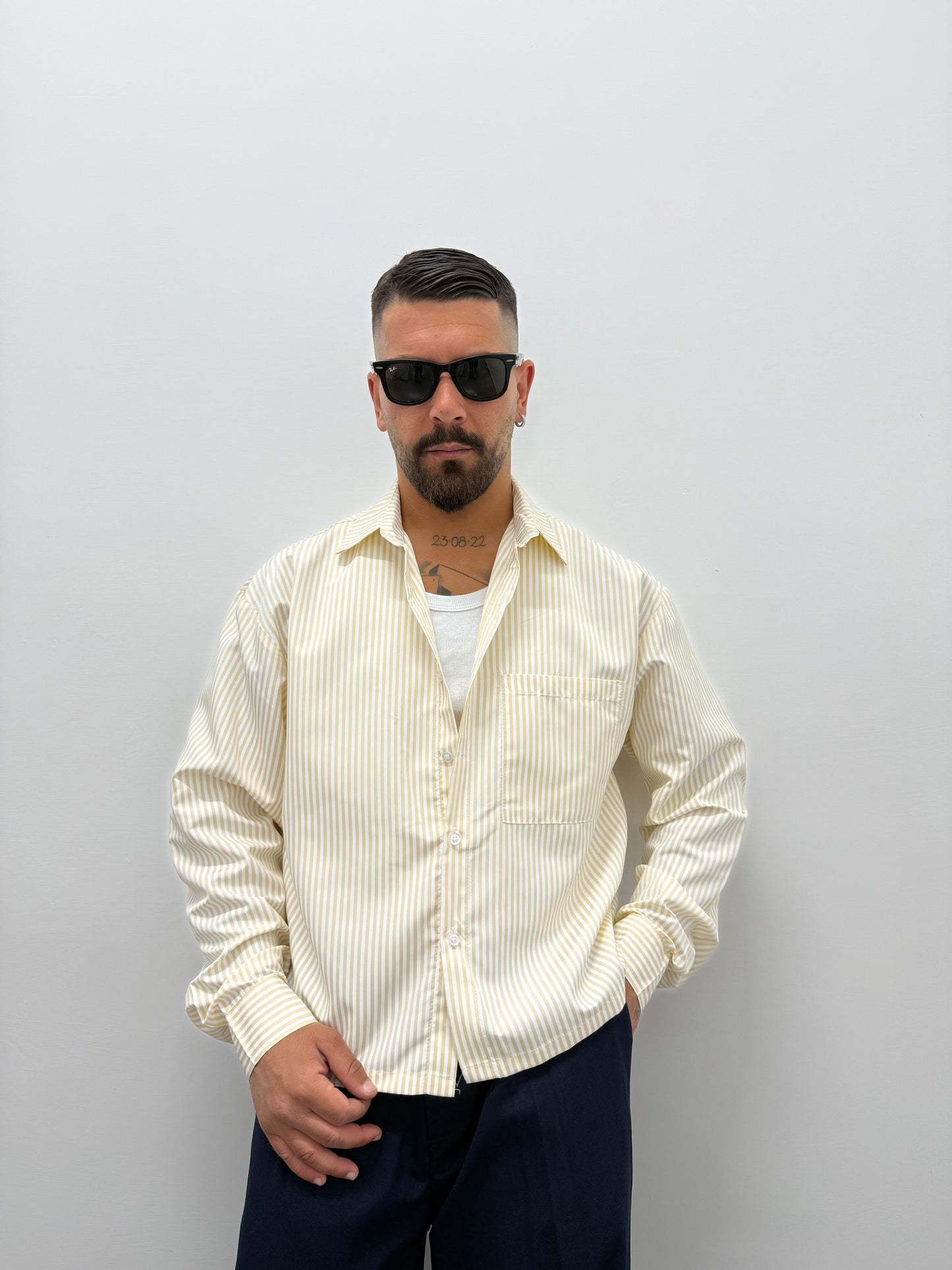 Camicia "AMALFI" rigata