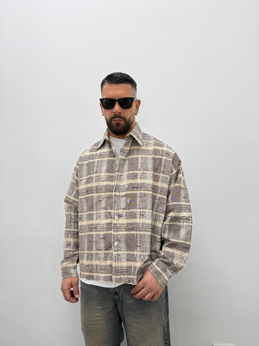 Camicia "RIPPED" Crop