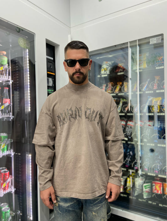 LongSleeve "BORN OUT" Bunker