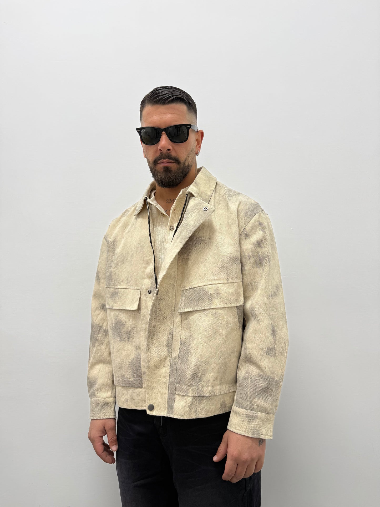 Jacket Denim "MARMORIZED"