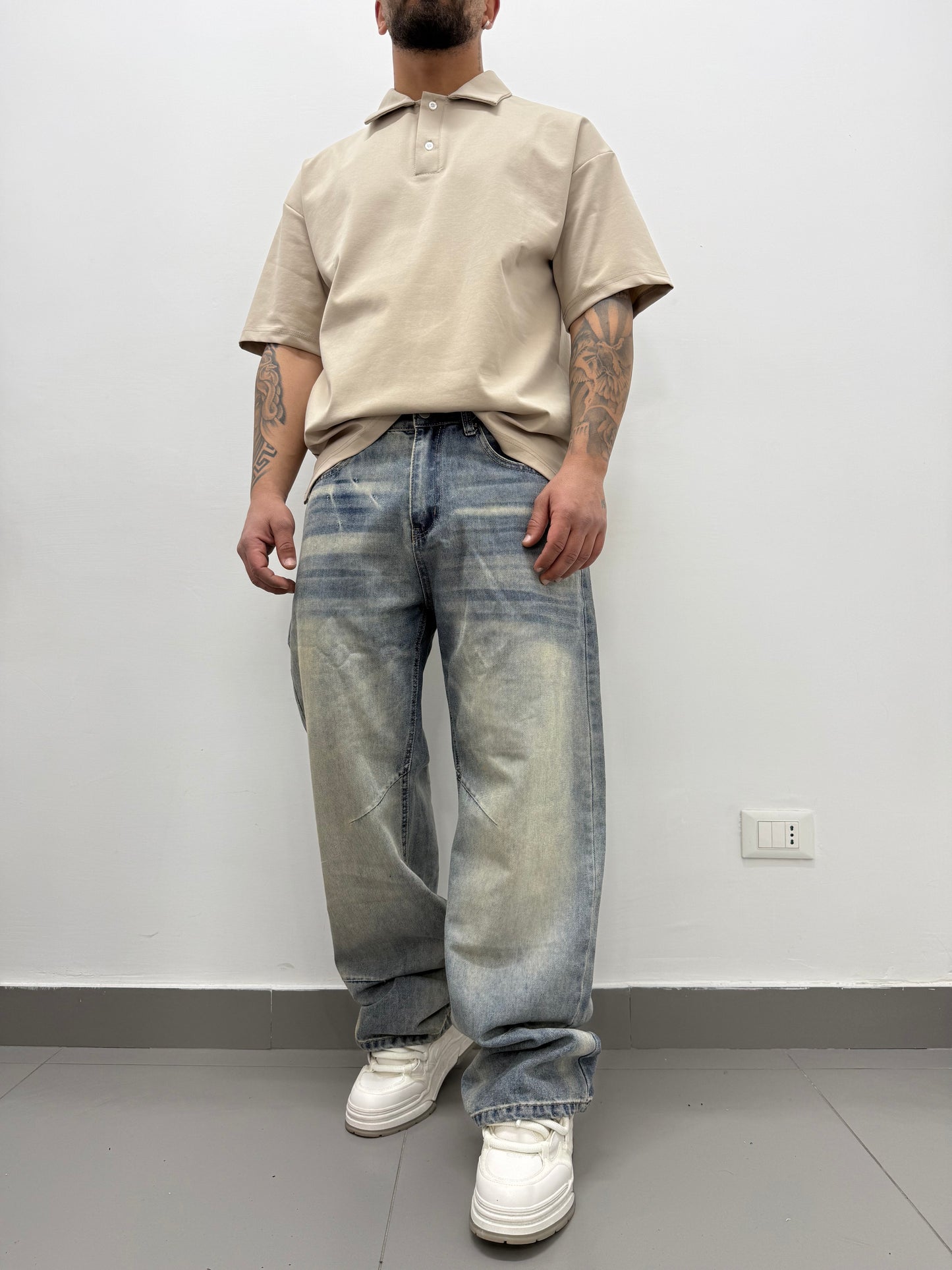 Baggy Chiaro Sabbiato