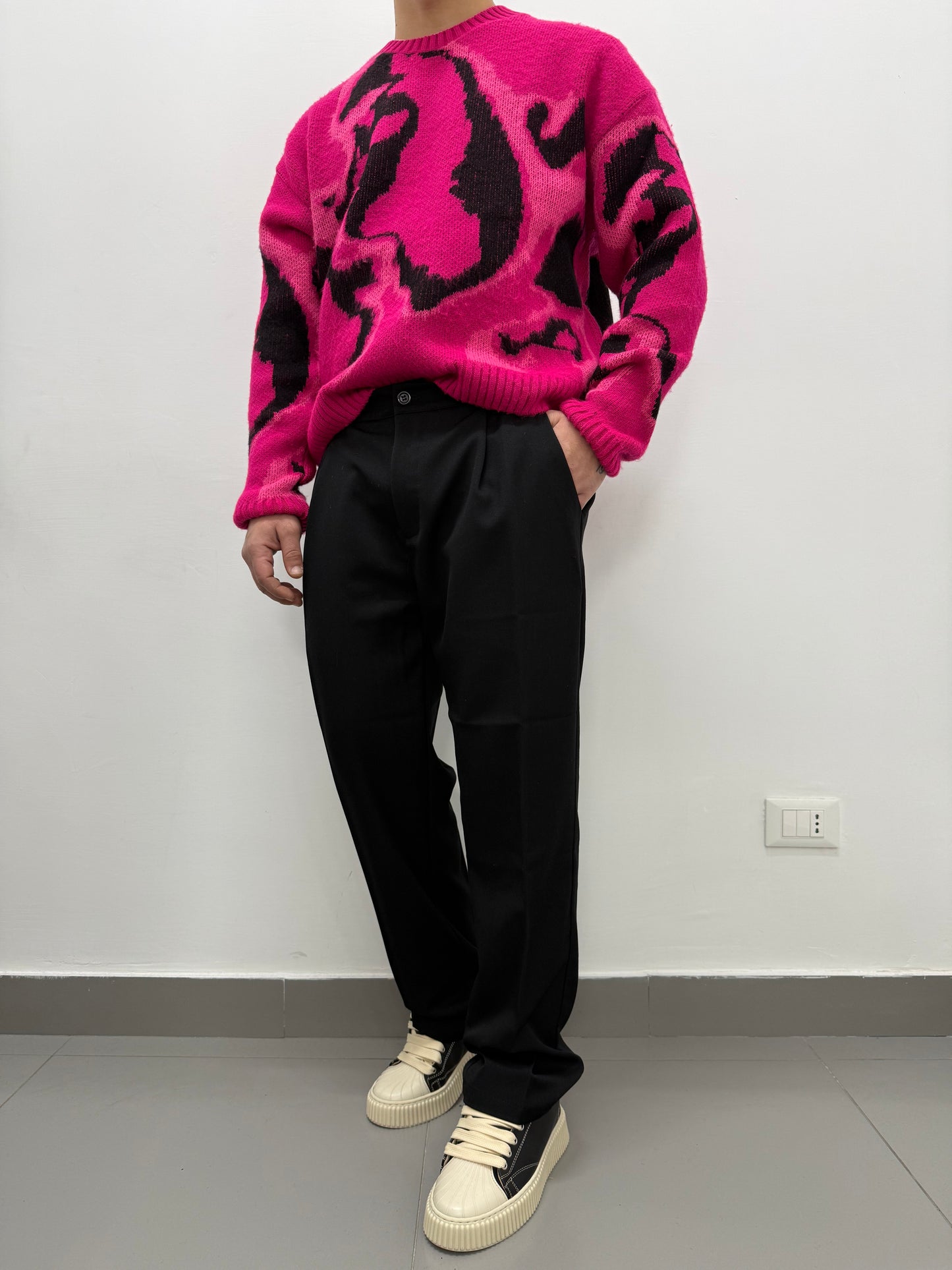 Pantalone "SMOKE" Fondo Ampio