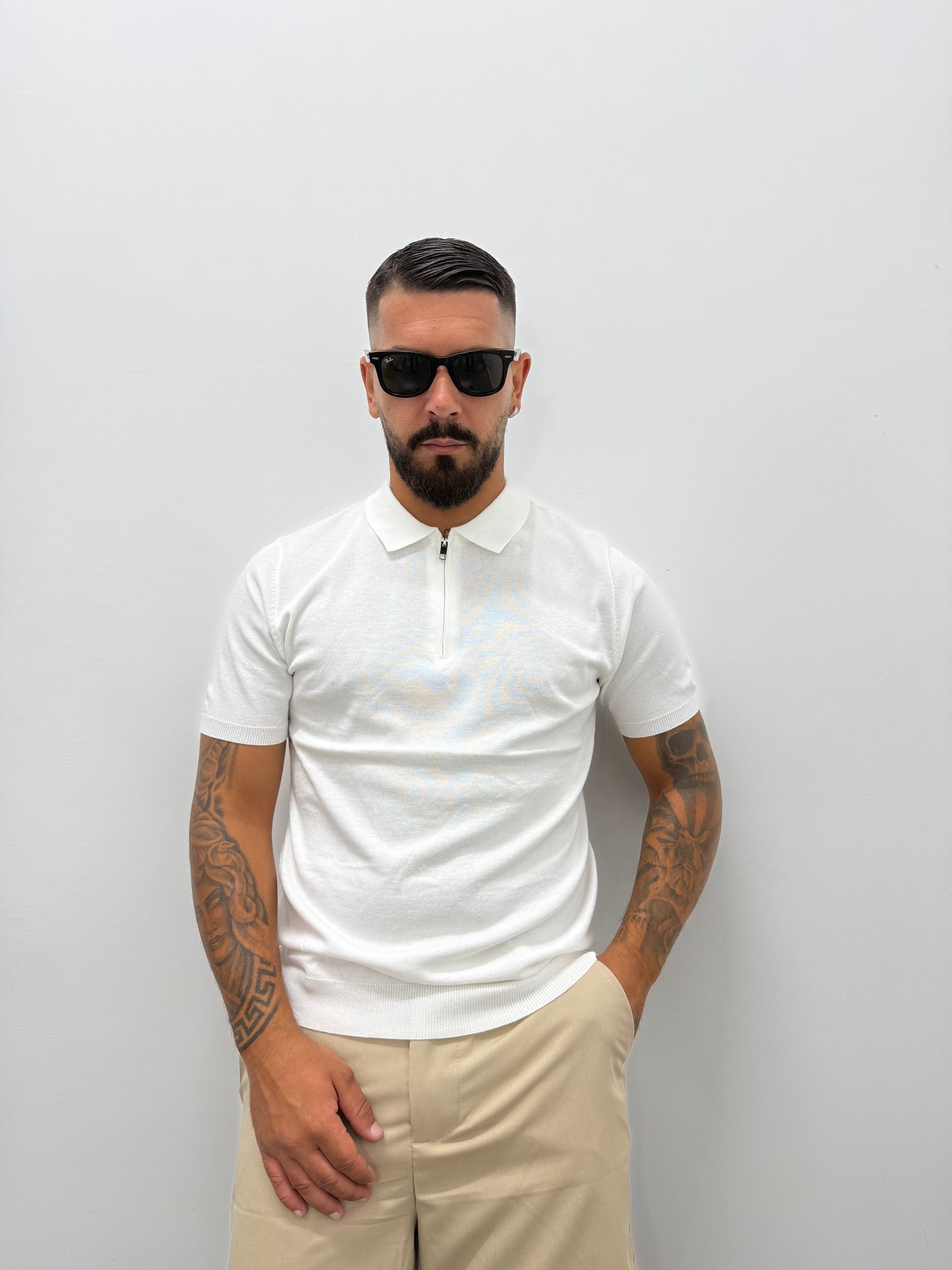 Polo in filo "ZIP"