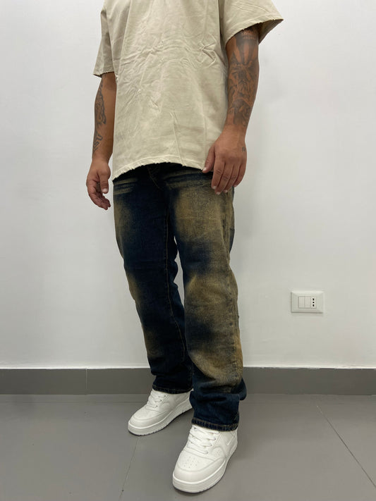 Baggy "SABBIATO" Bicolor