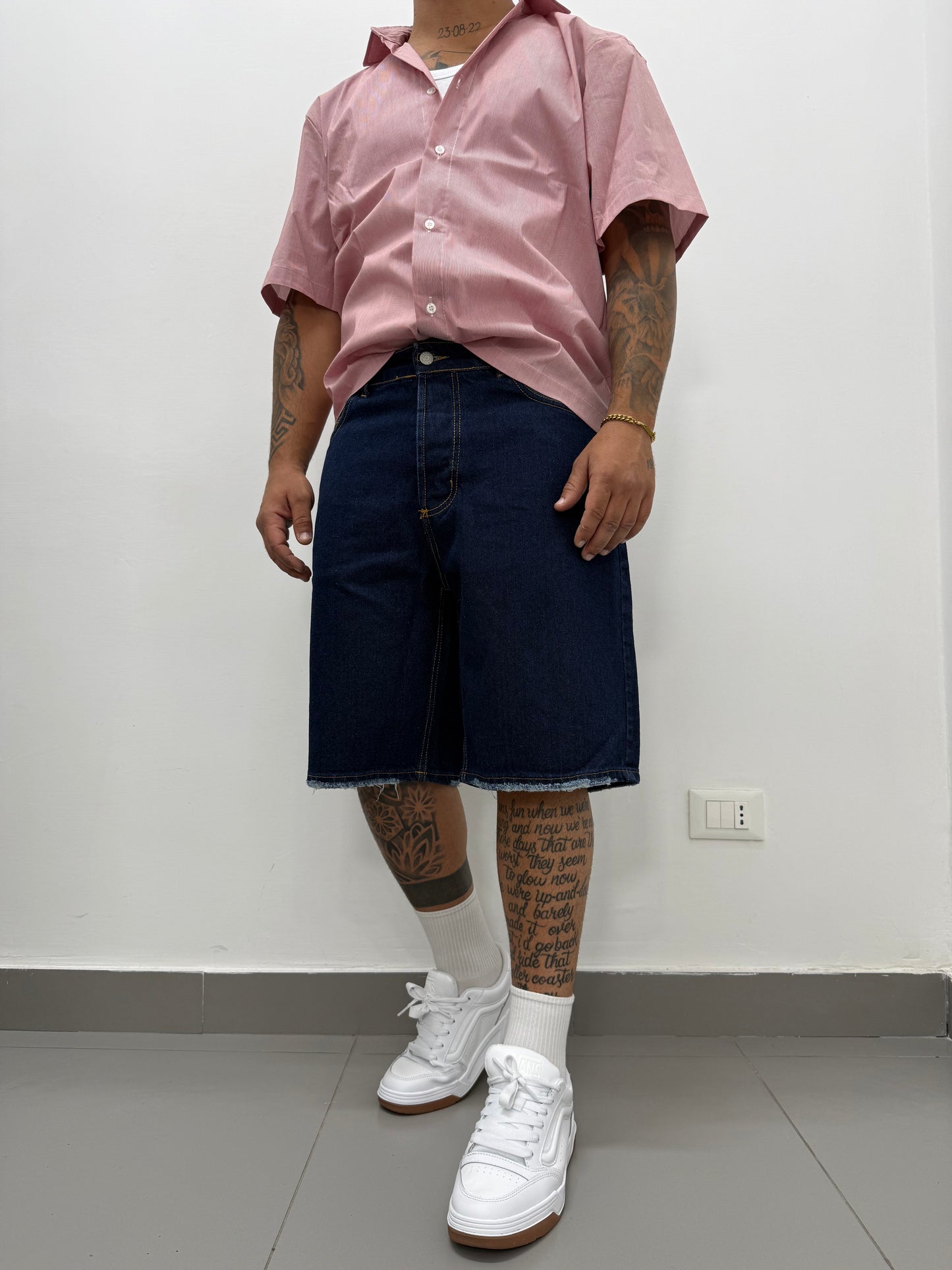 Bermuda "BLUE DENIM" Scratch