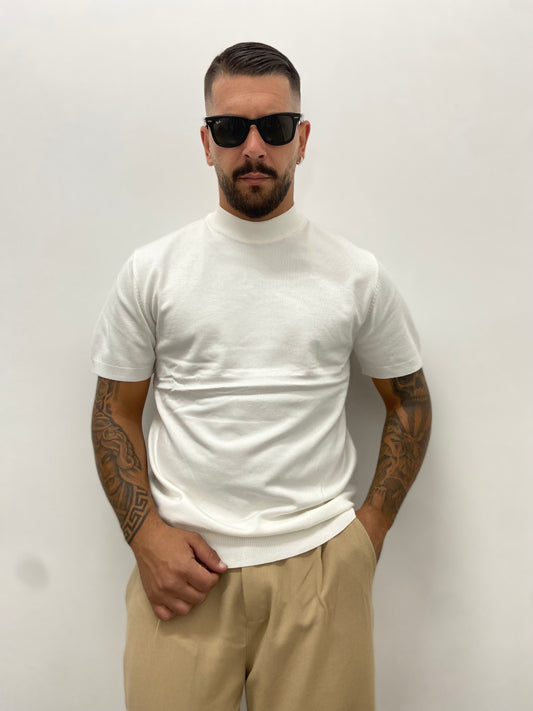 Maglia in Filo Mezzo Collo