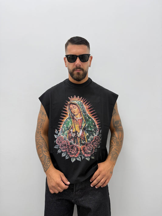 T-Shirt Smanicata "GUADALUPE"