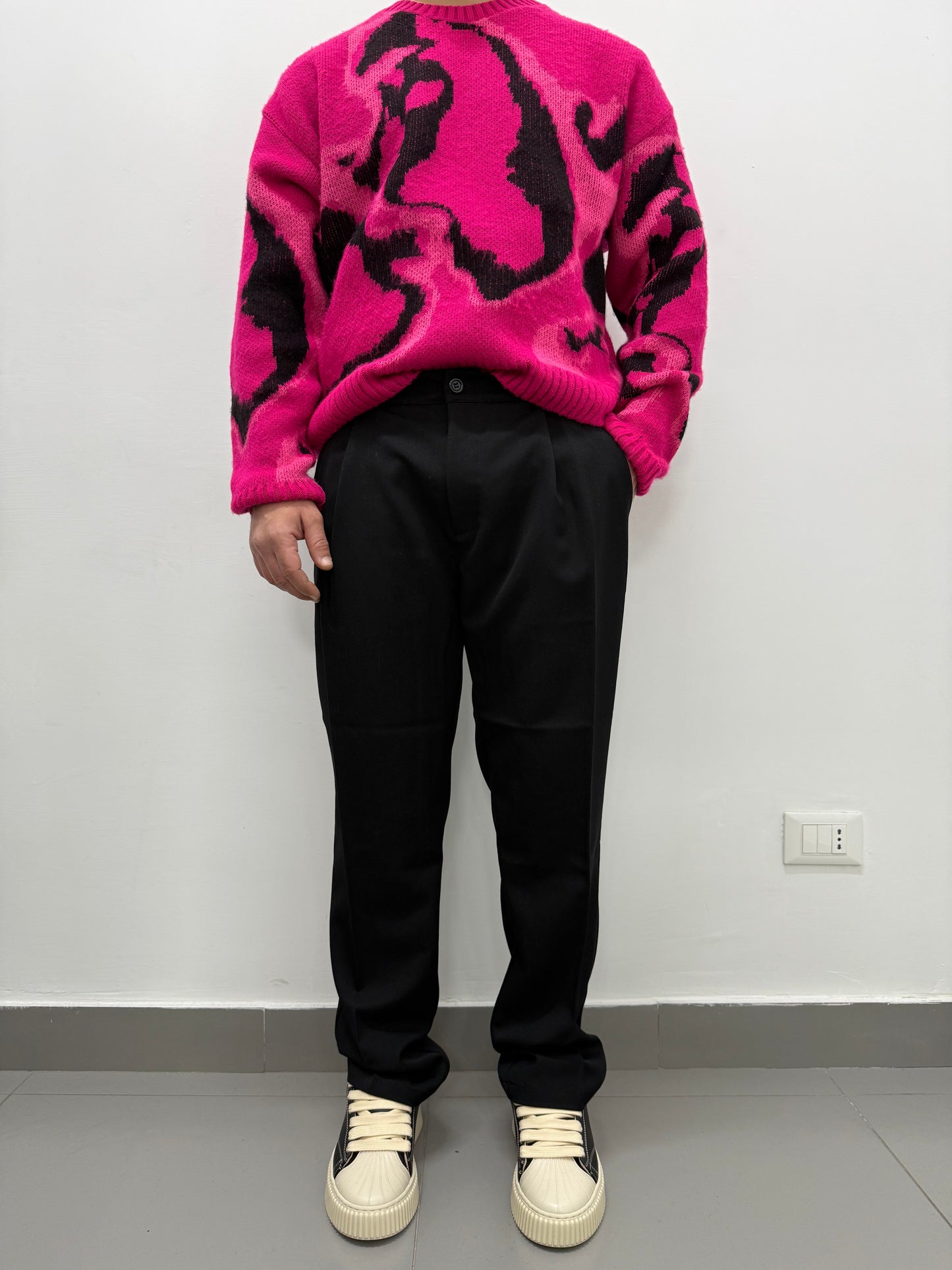 Pantalone "SMOKE" Fondo Ampio