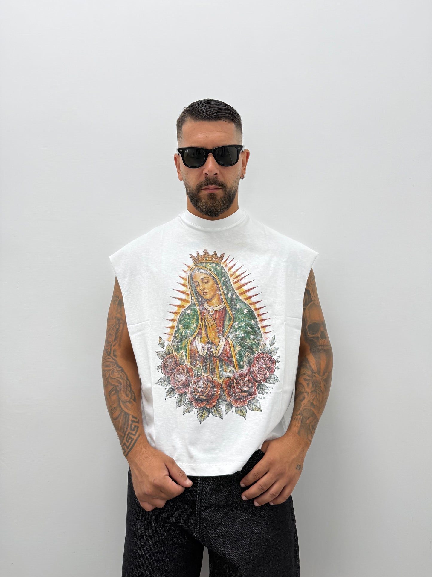 T-Shirt Smanicata "GUADALUPE"
