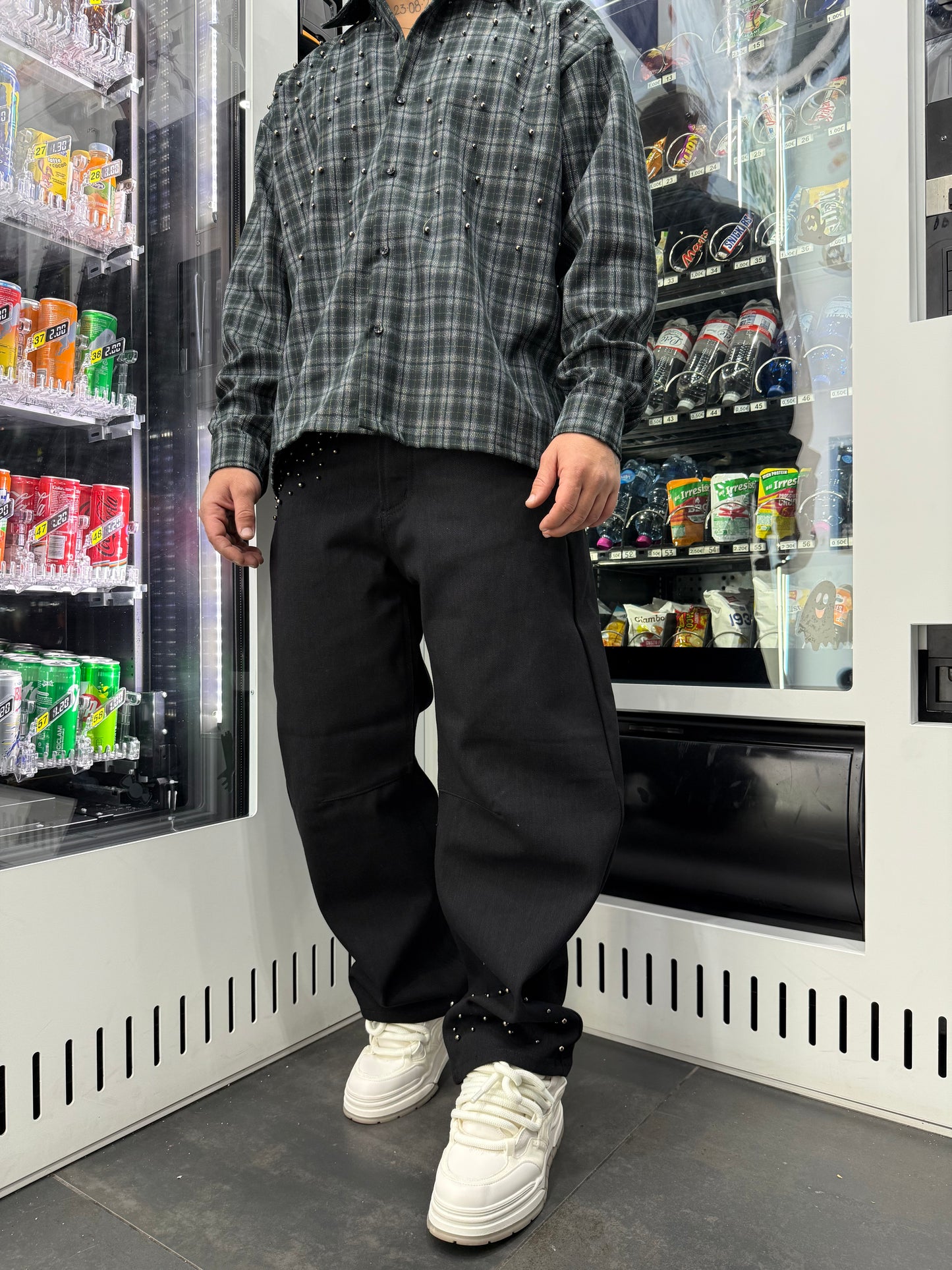 Jeans "BALLON" Borchie