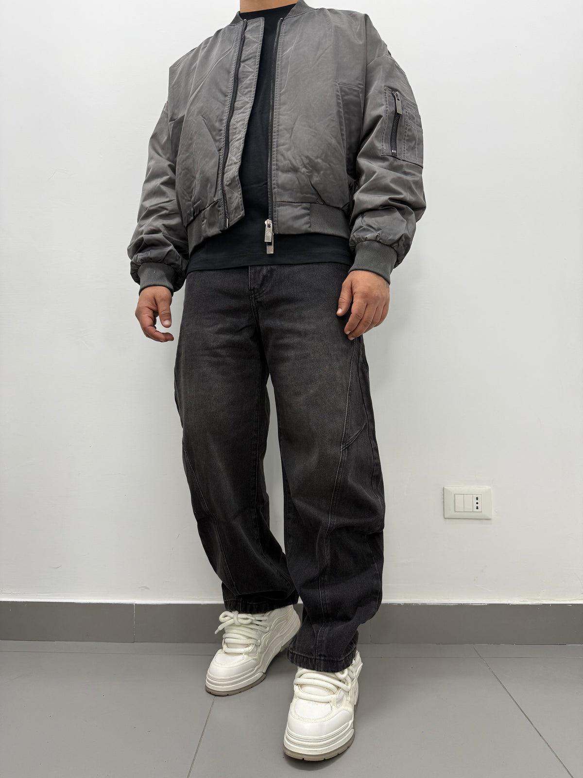 Jeans Ballon "ELMAS" Grey