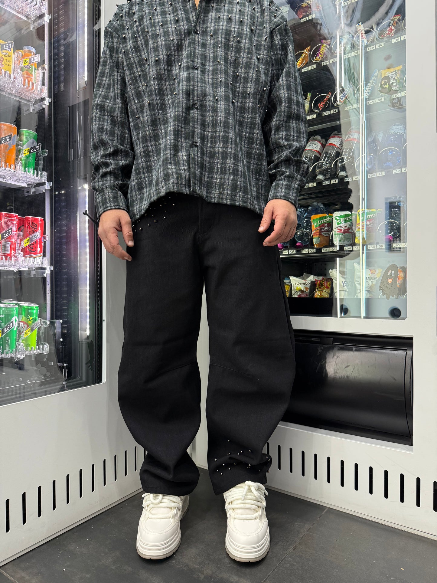 Jeans "BALLON" Borchie