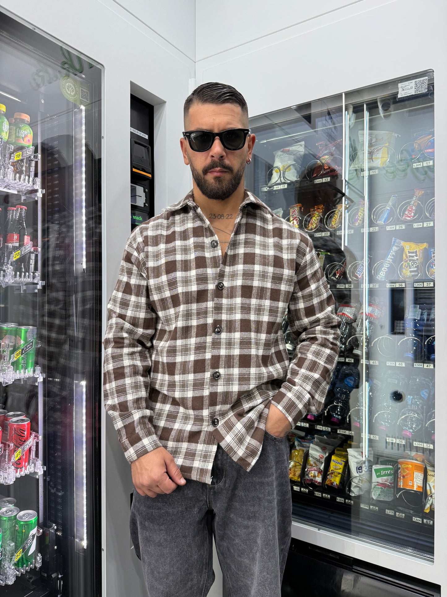 Camicia in Flanella Basic