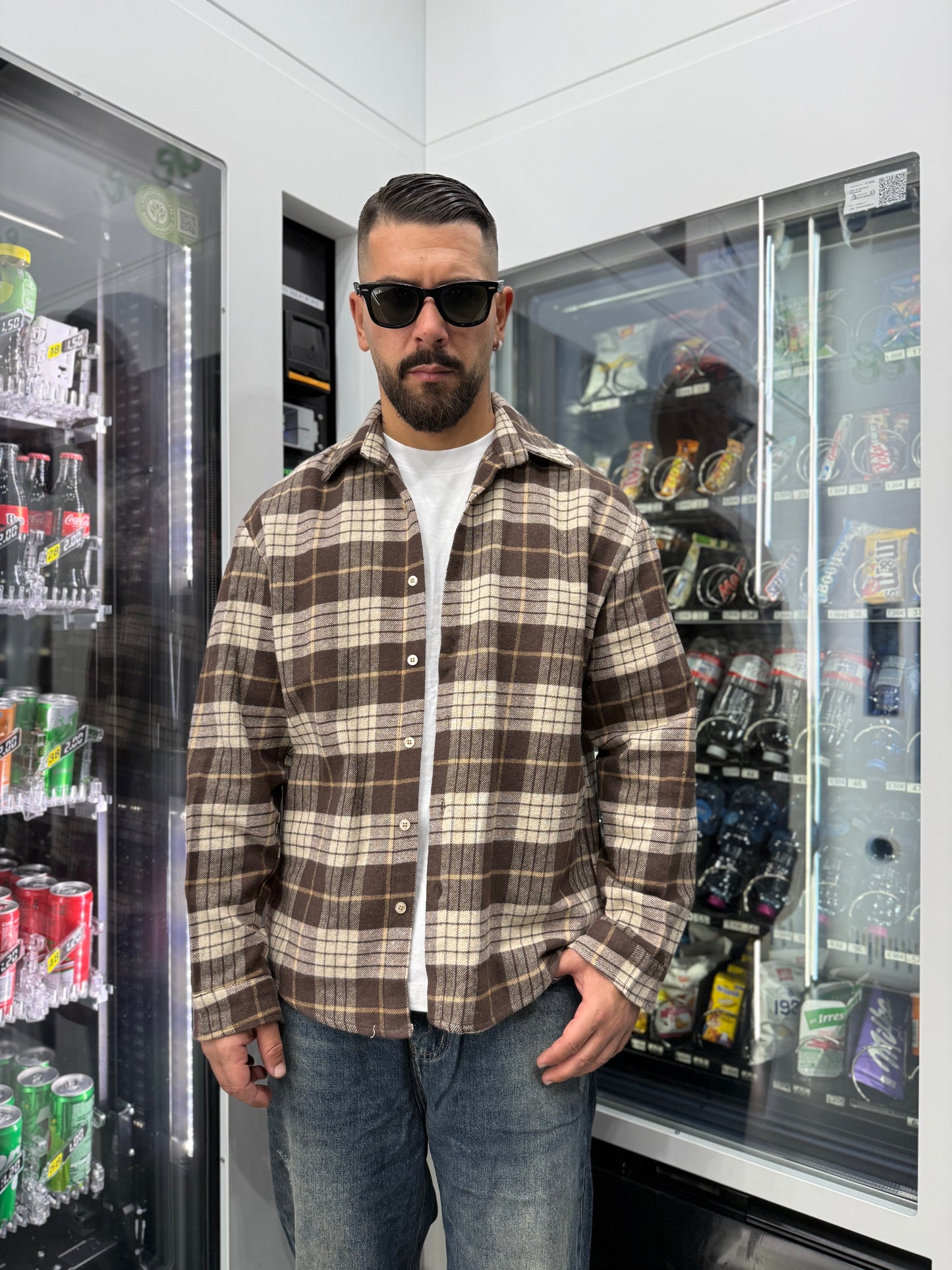 Camicia in Flanella "TAKE"