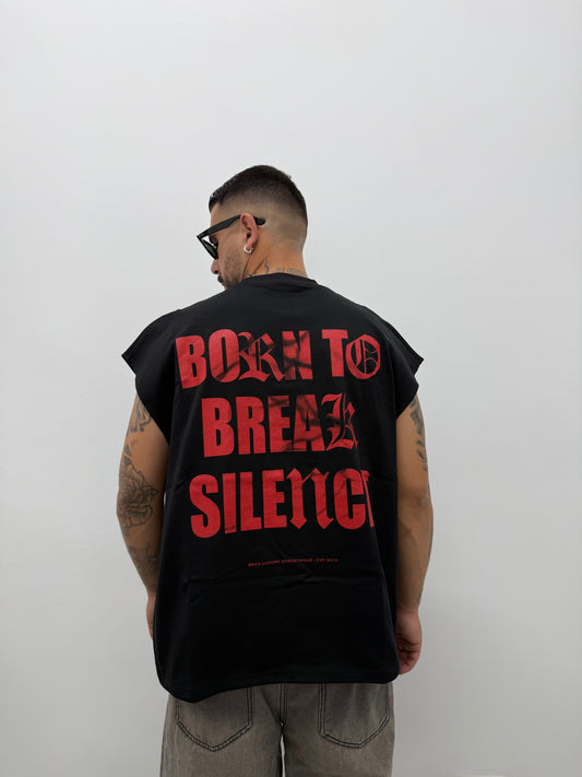 T-Shirt Smanicata "BORN" BLCKS