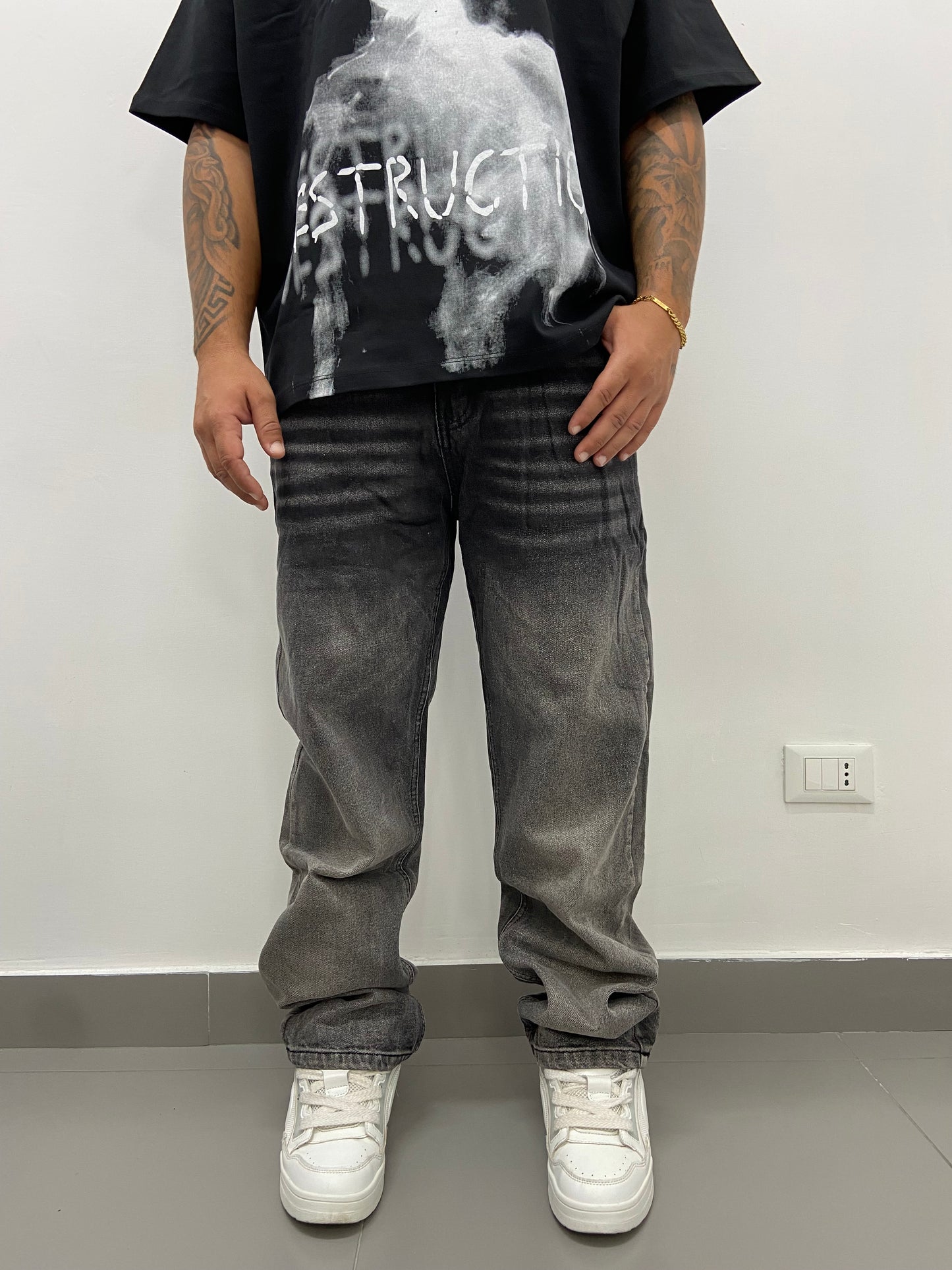 Baggy Degradé Grey