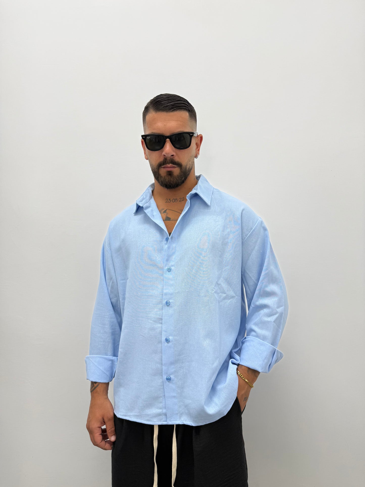 Camicia "OVER ARCHIIVE" In Lino