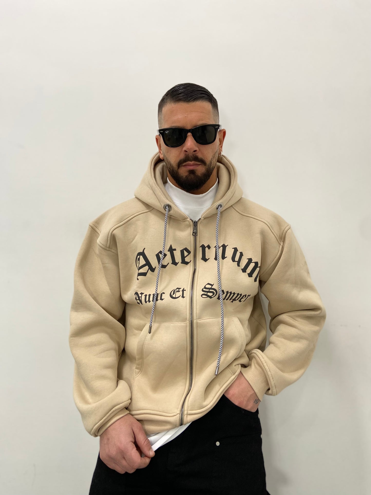 Felpa "JAMES MERCURY" Zip