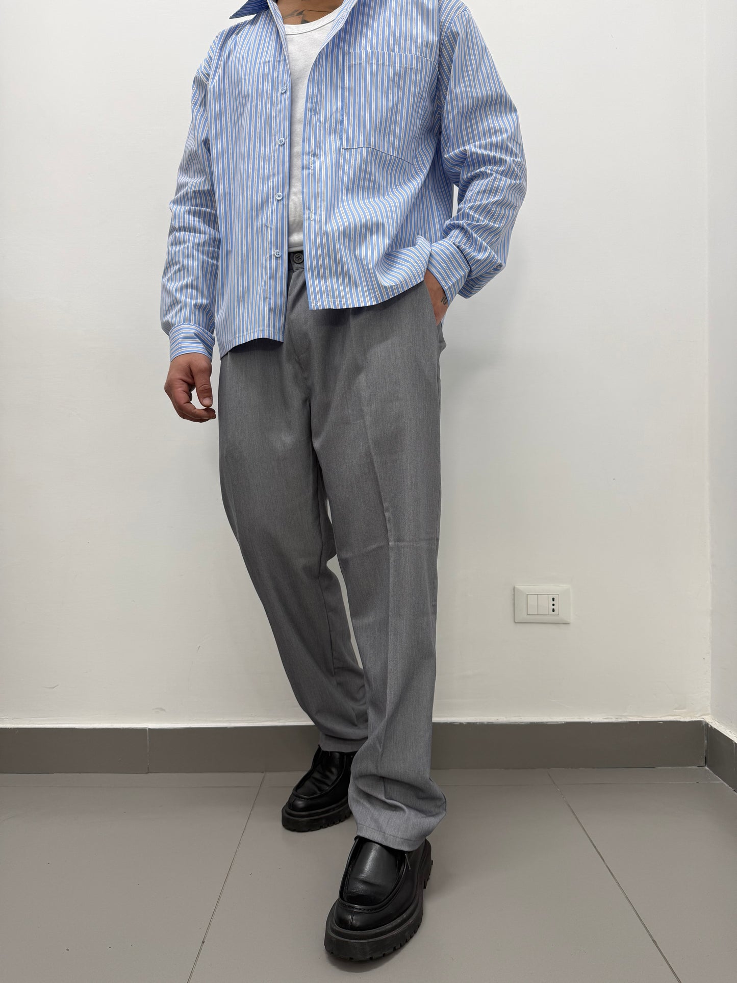 Pantalone "SMOKE" Fondo Ampio
