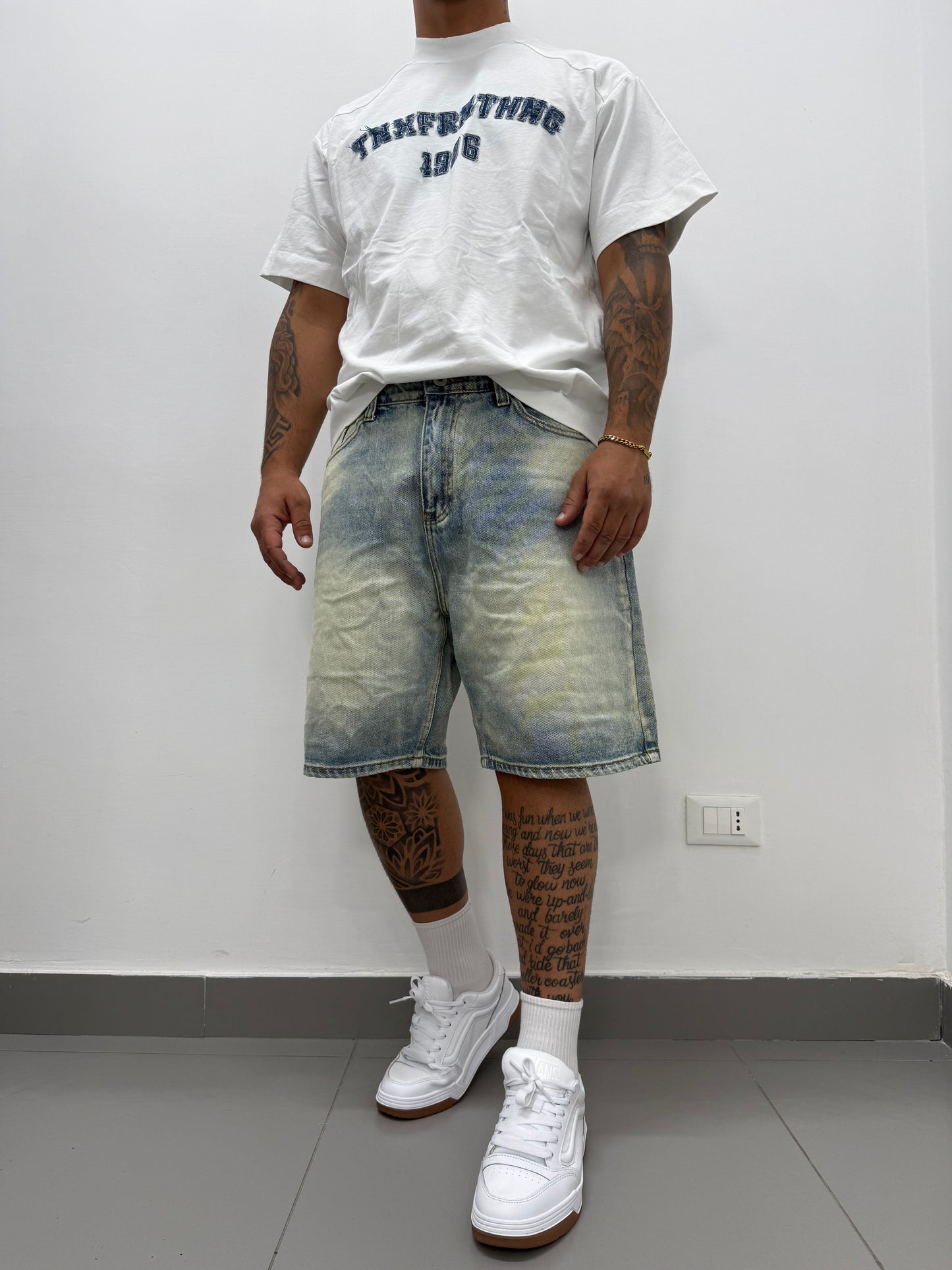Bermuda "WEAR ICE" Denim