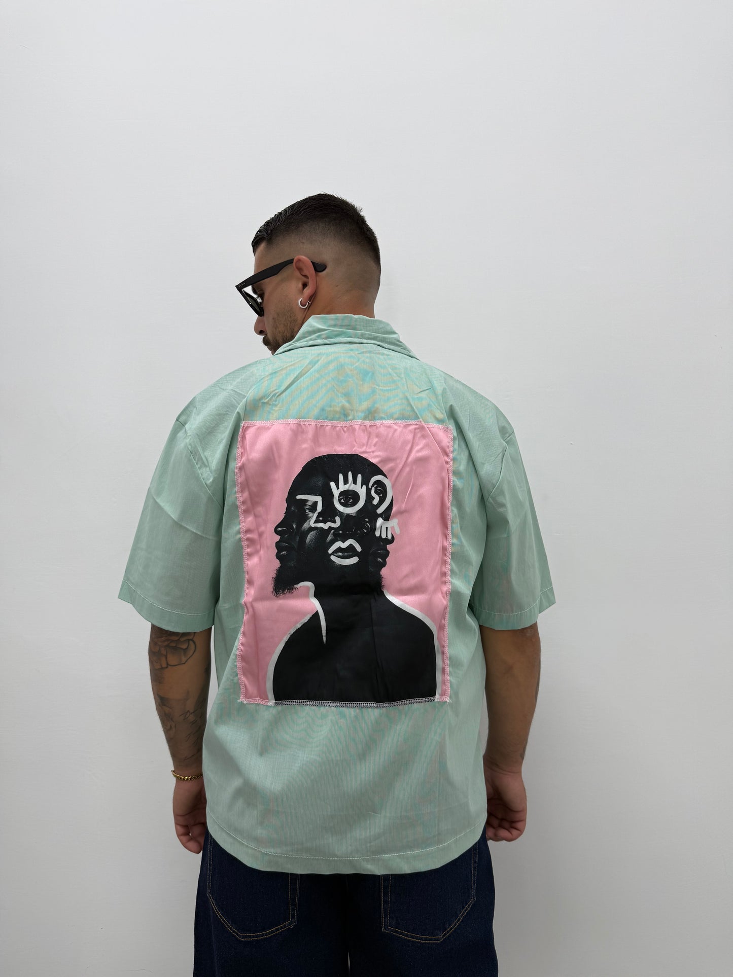 Camicia "FACE" Rigata