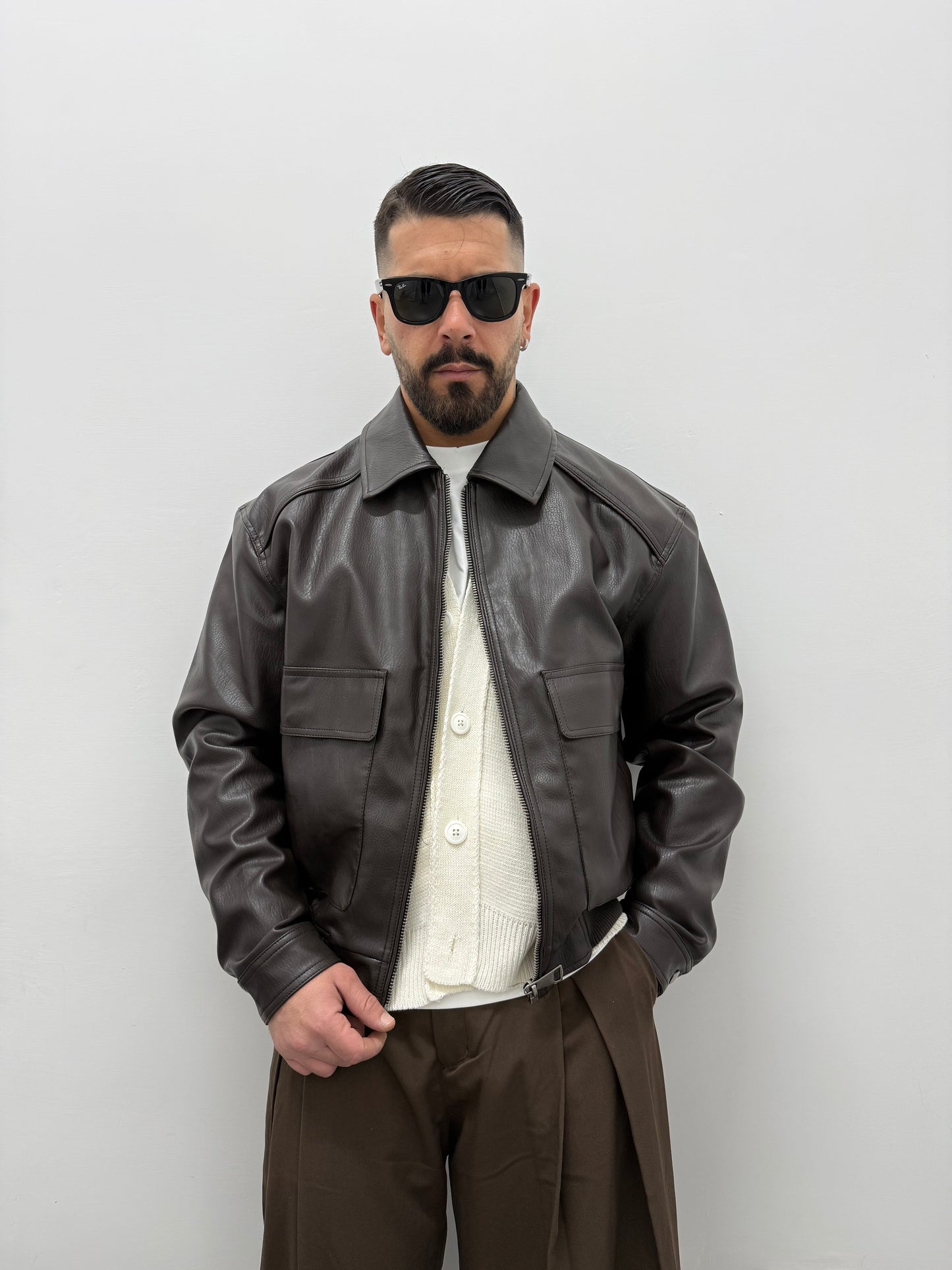 Jacket ECOLEATHER "LONDON"