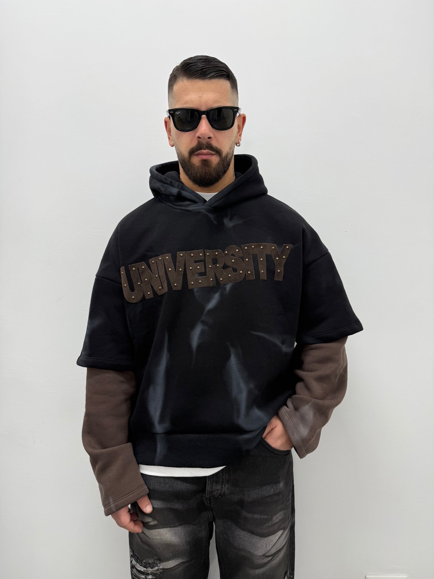 Felpa "UNIVERSITY" Bunker