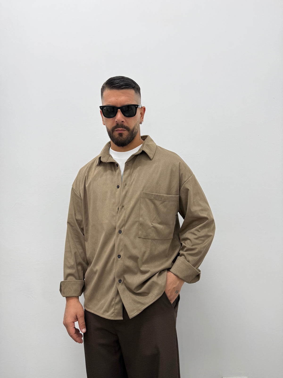 Camicia "SILVER" in Dainetto