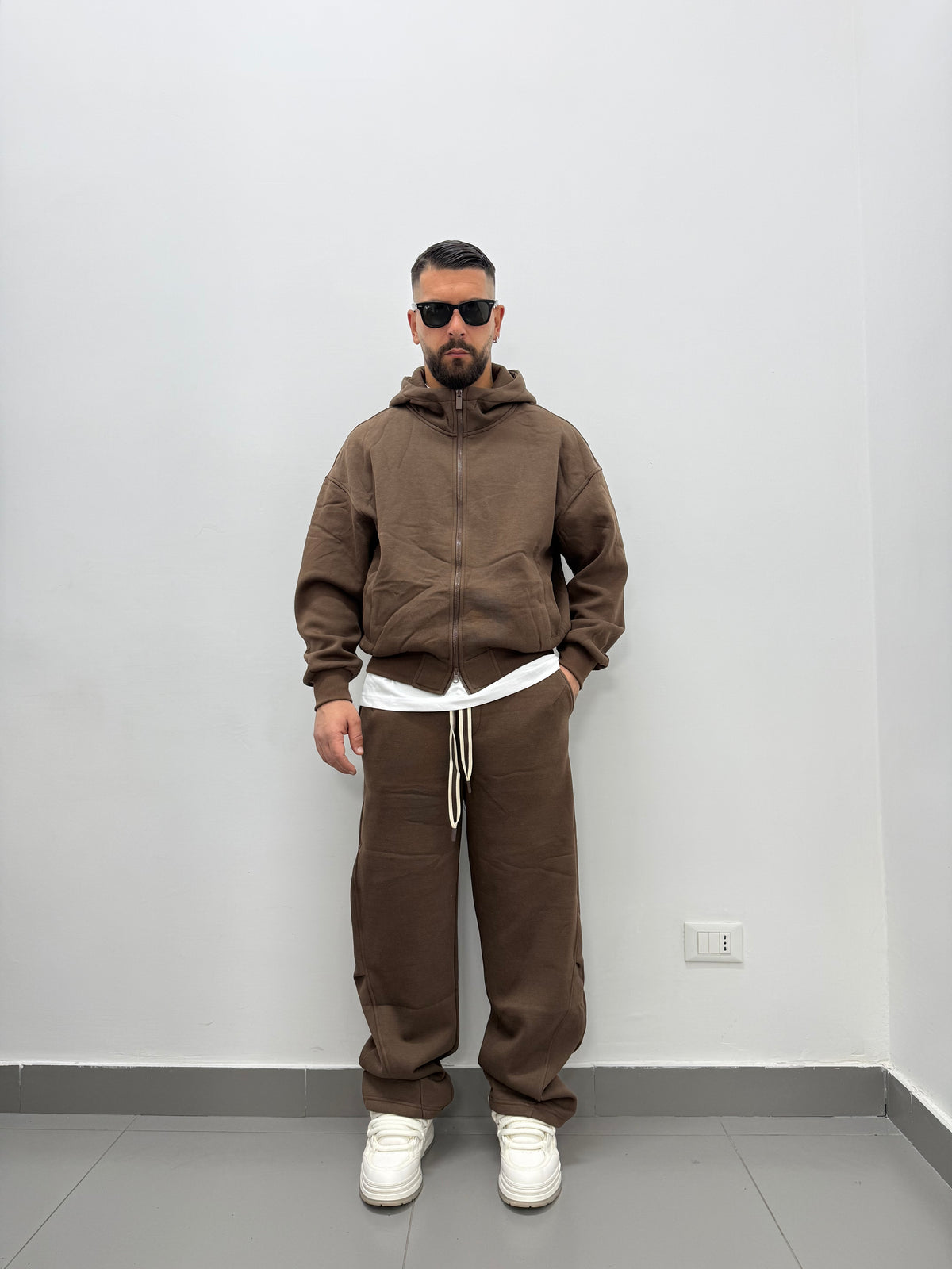 Tracksuit "WINNER" In Felpa