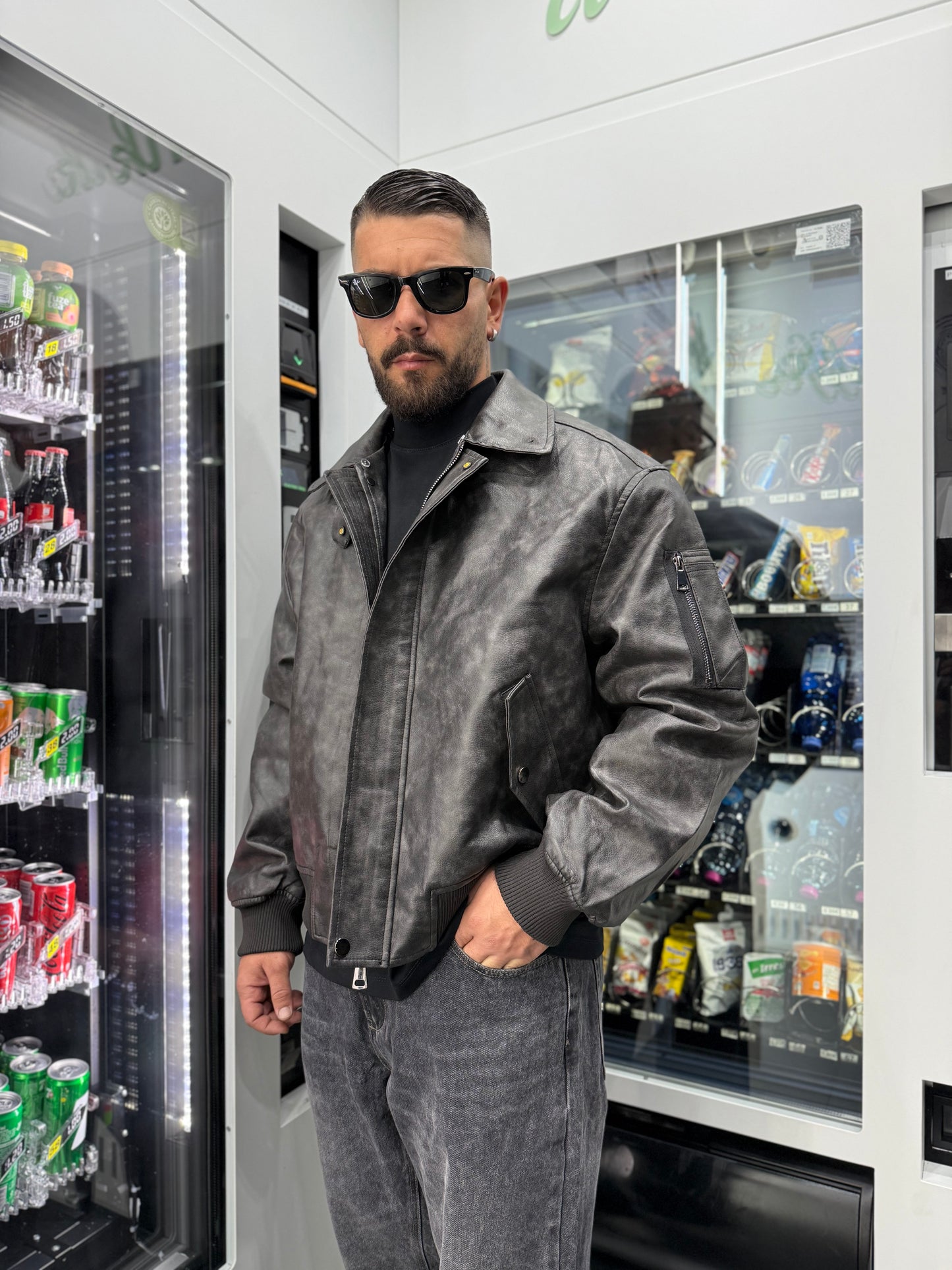 Jacket "AVIATOR GUN" Marmo