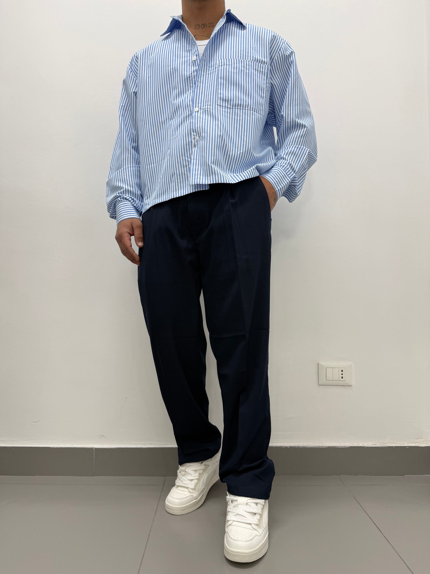 Pantalone "SMOKE" Fondo Ampio