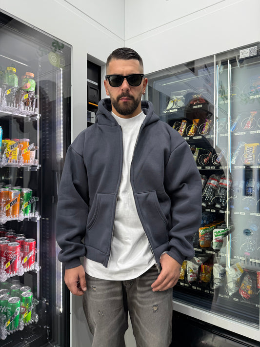 Felpa "BOXY" ZIP