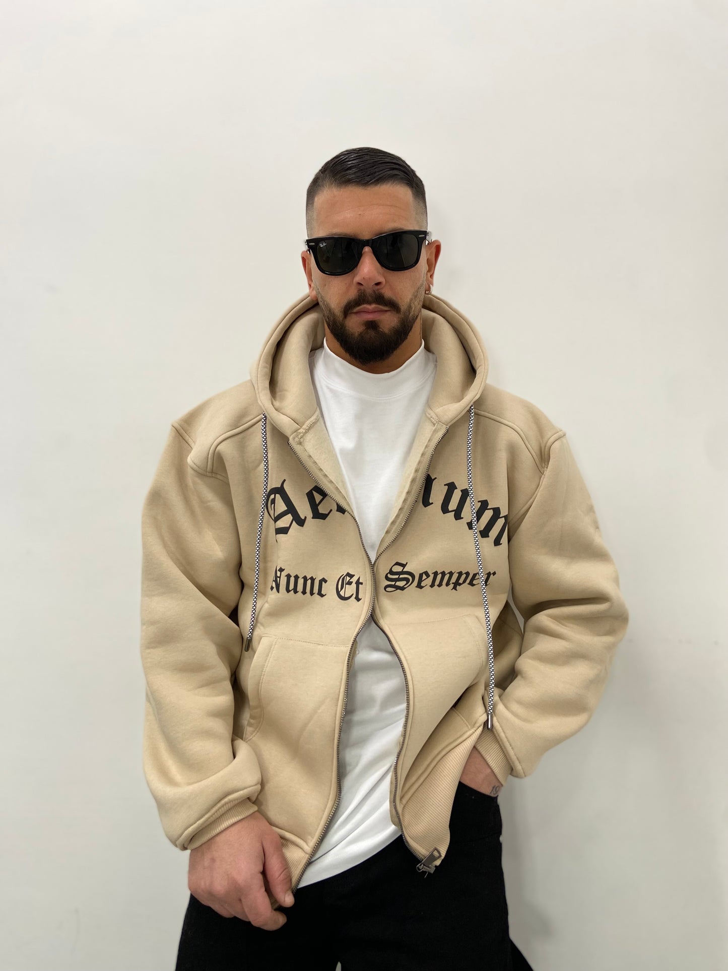 Felpa "JAMES MERCURY" Zip
