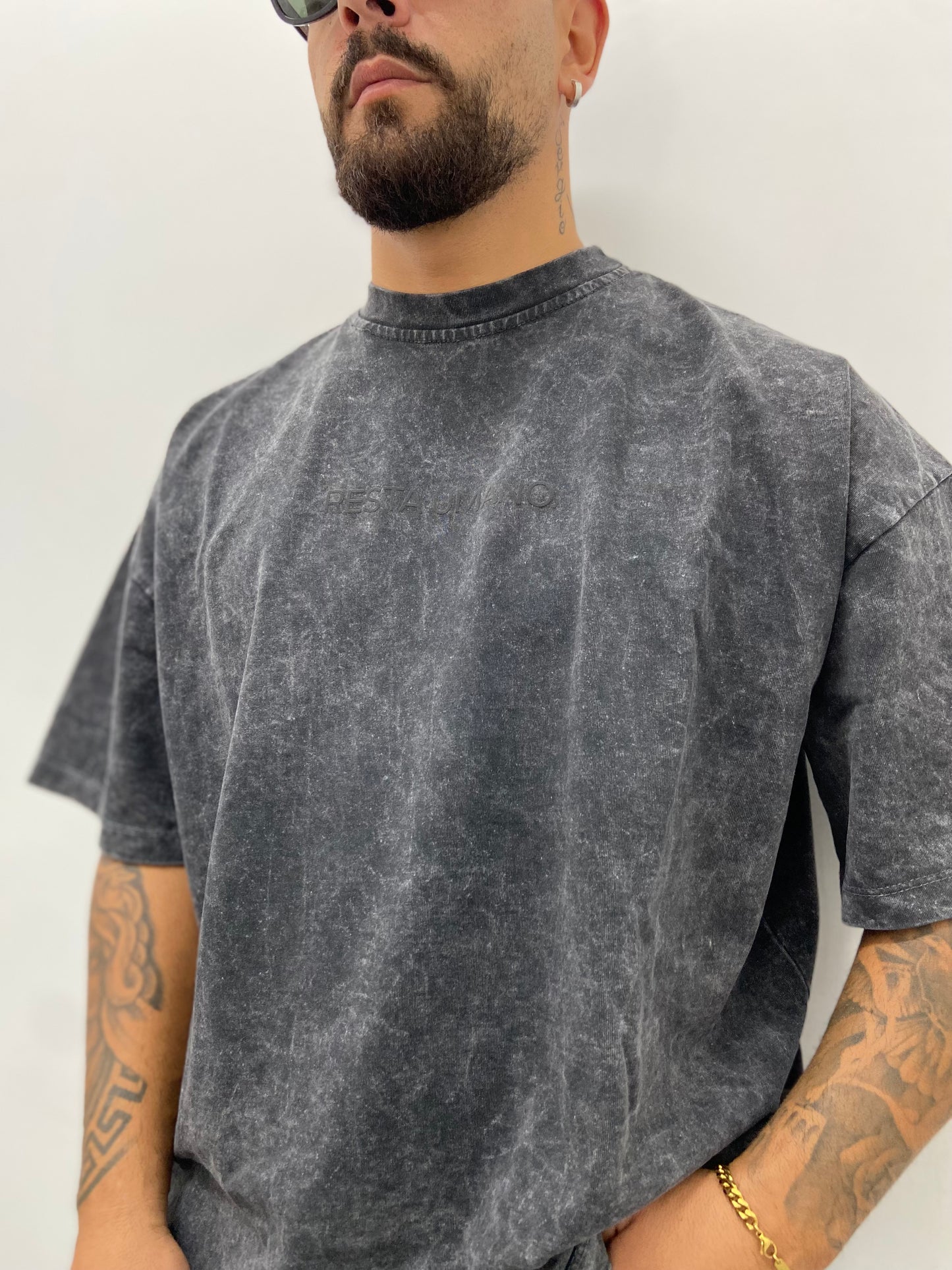 T-Shirt "RESTA UMANO" Bunker