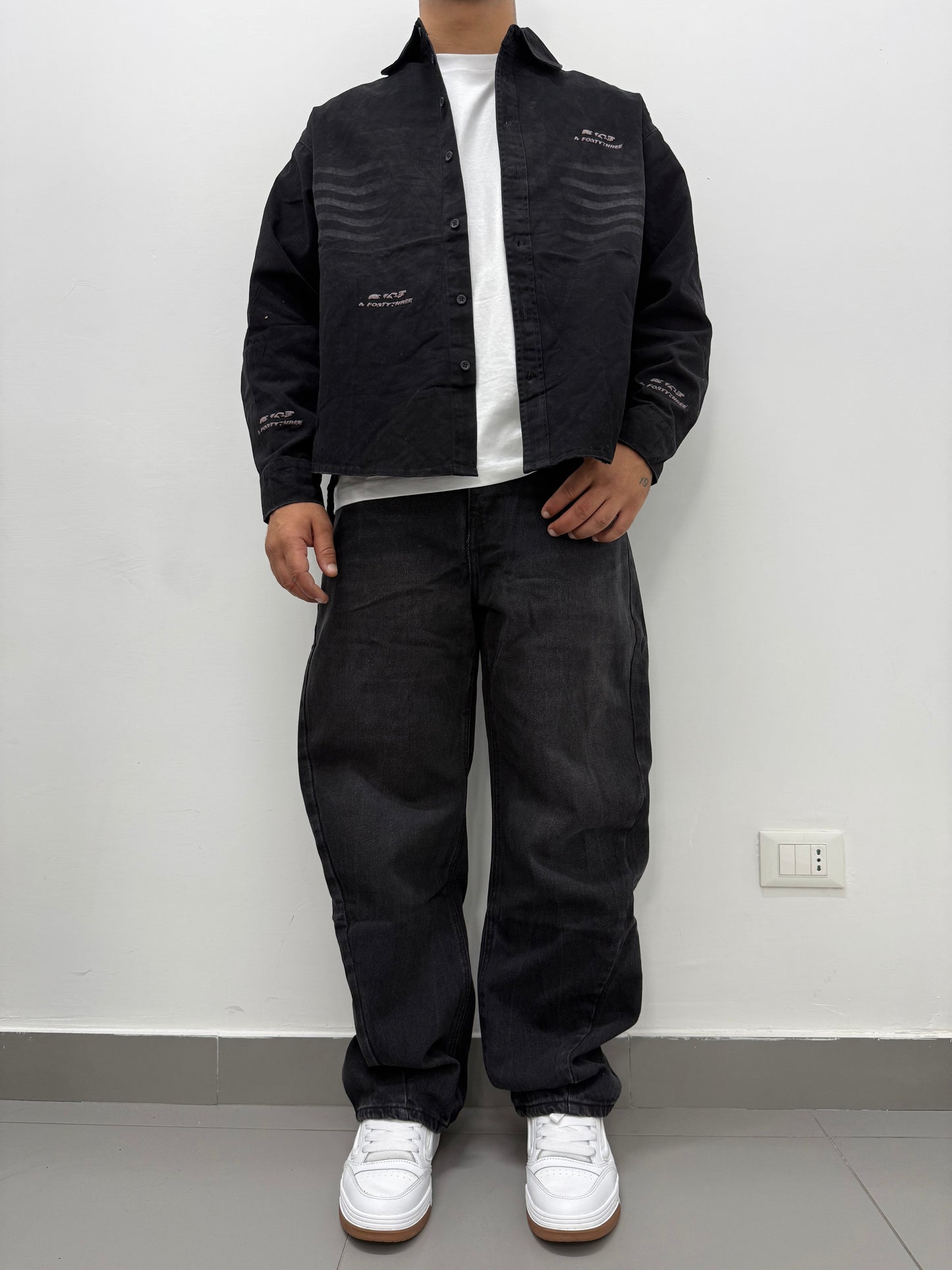 Jeans Ballon "ELMAS" Grey