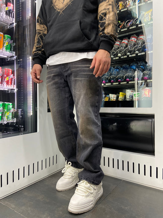 Baggy "WORK" Grey