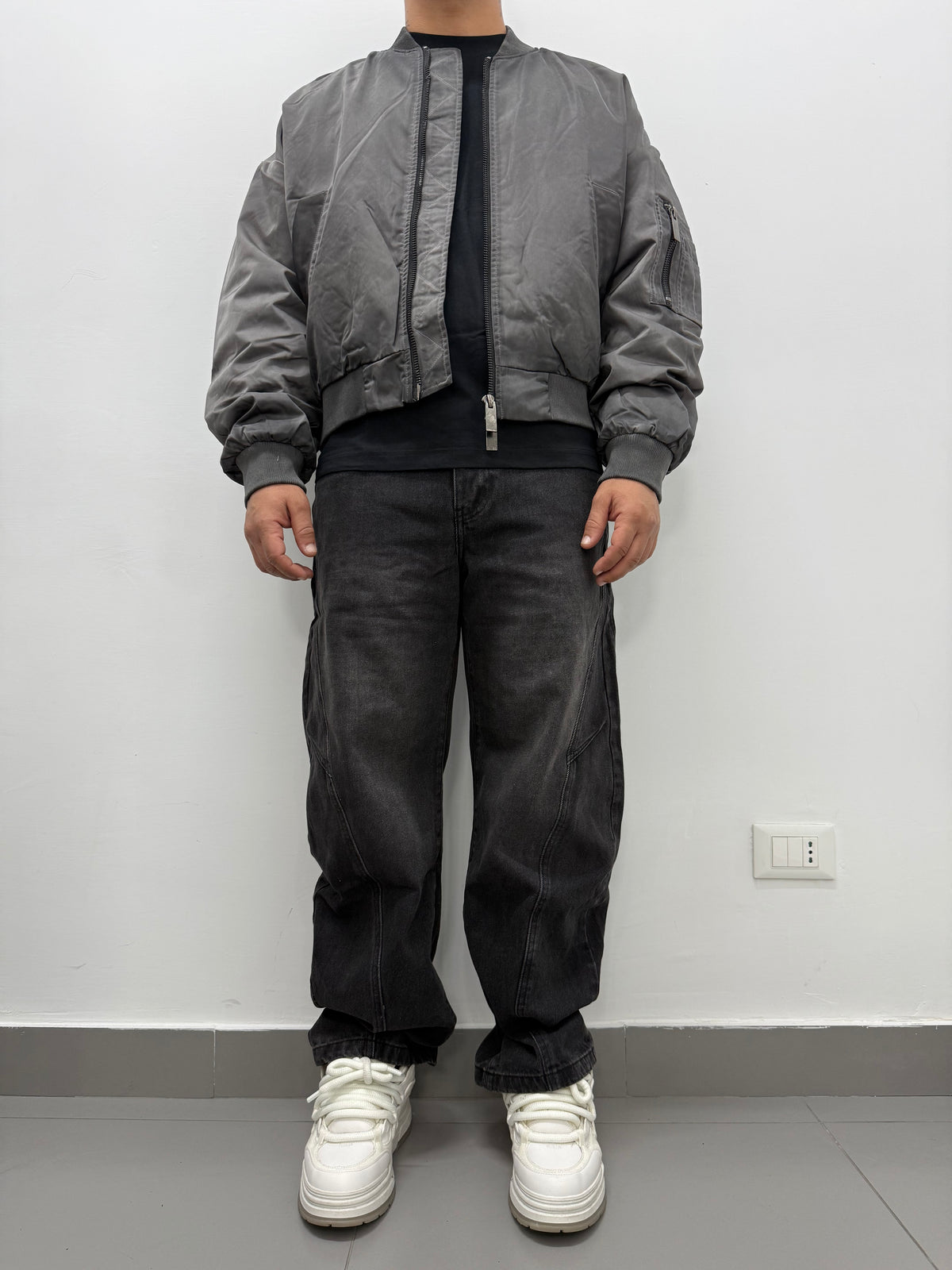 Jeans Ballon "ELMAS" Grey