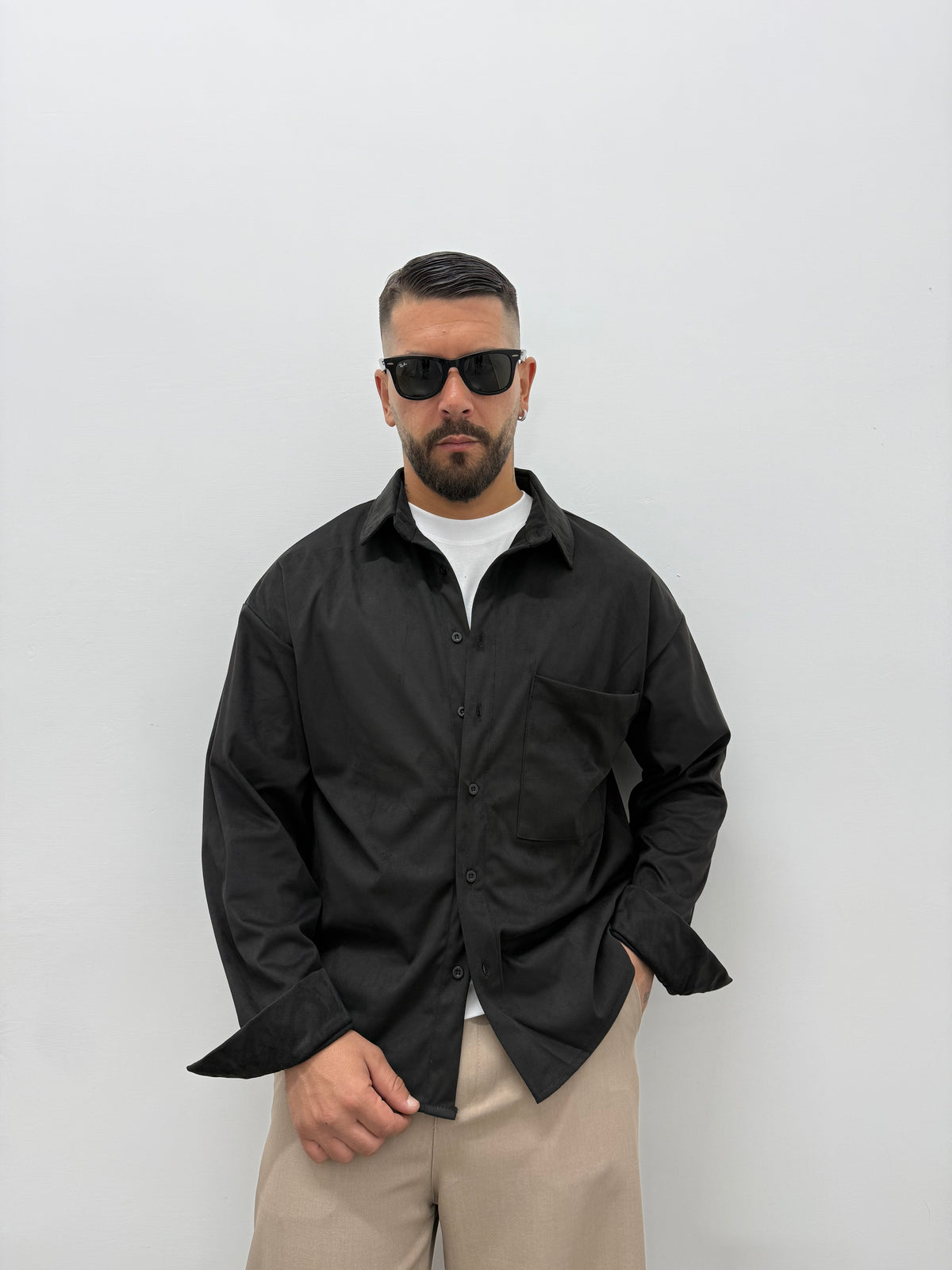 Camicia "SILVER" in Dainetto
