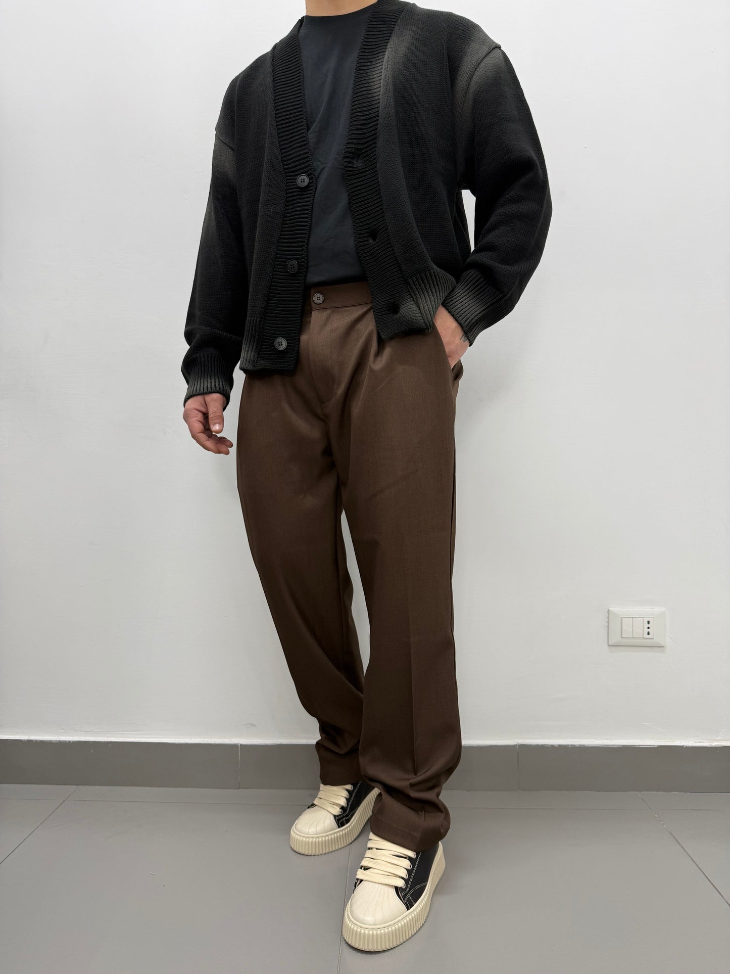 Pantalone "SMOKE" Fondo Ampio